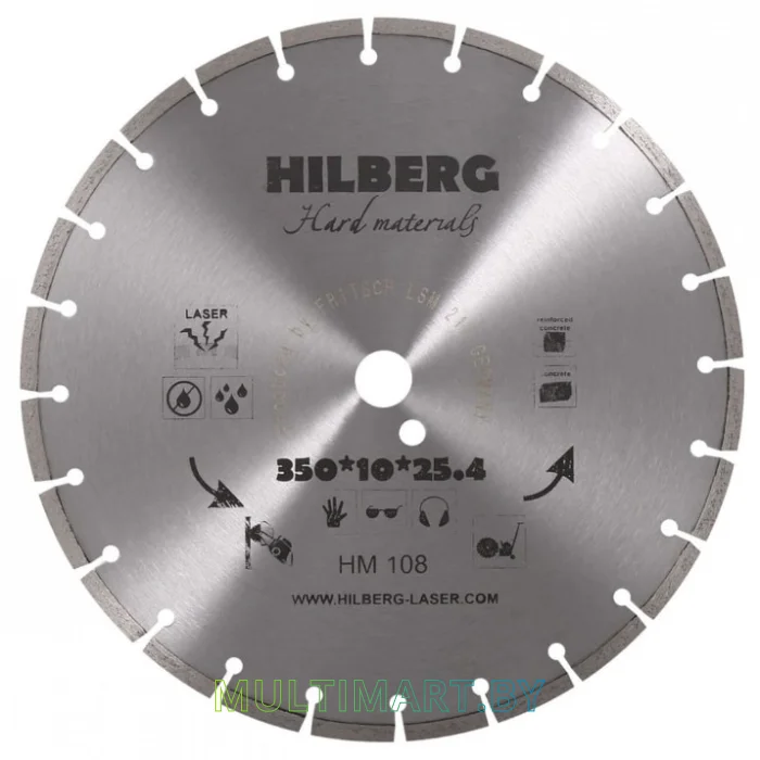 Отрезной диск алмазный Hilberg HM108